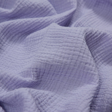 Double Cotton Gauze - Lacy Lilac - Talamanca Collection