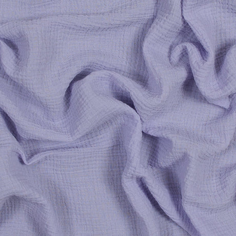 Double Cotton Gauze - Lacy Lilac - Talamanca Collection