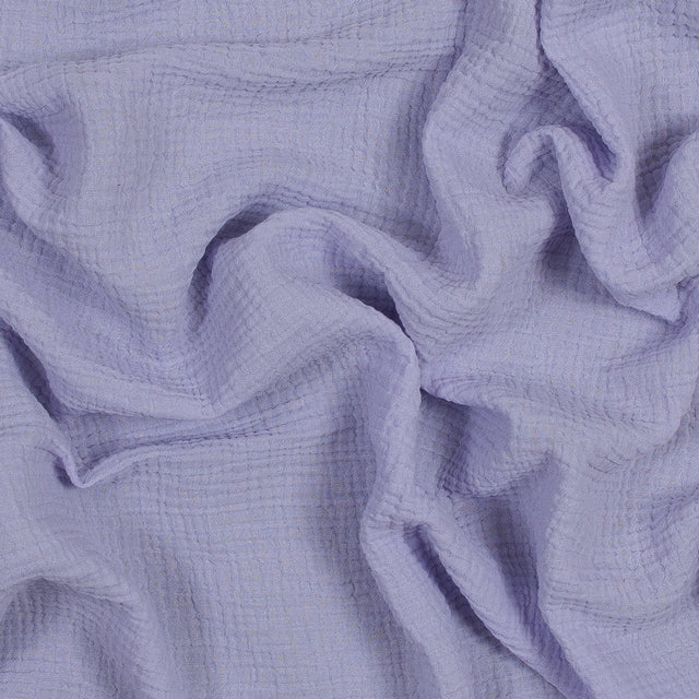 Double Cotton Gauze - Lacy Lilac - Talamanca Collection
