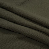 Double Cotton Gauze - Olive - Talamanca Collection