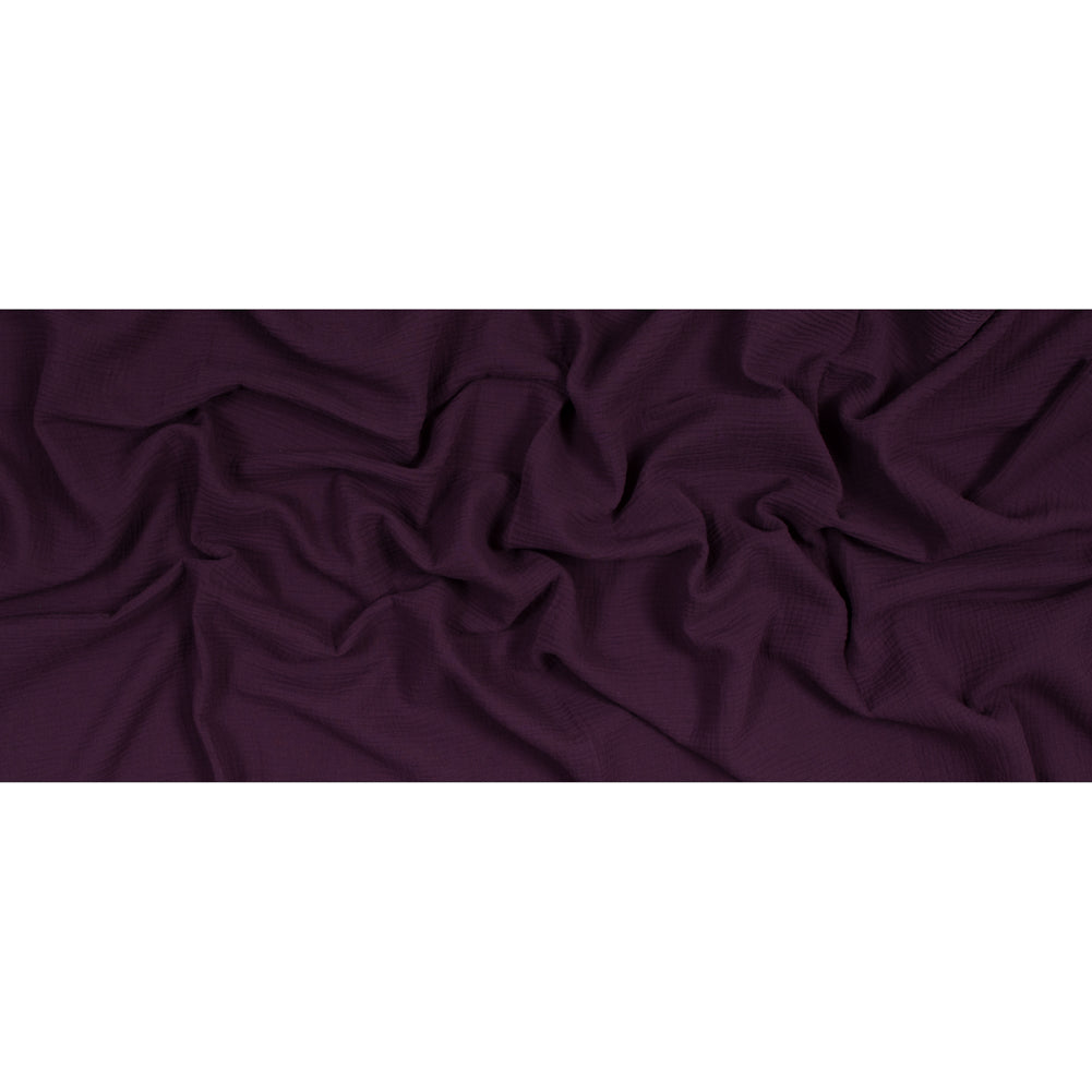 Double Cotton Gauze - Plum - Talamanca Collection