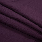 Double Cotton Gauze - Plum - Talamanca Collection