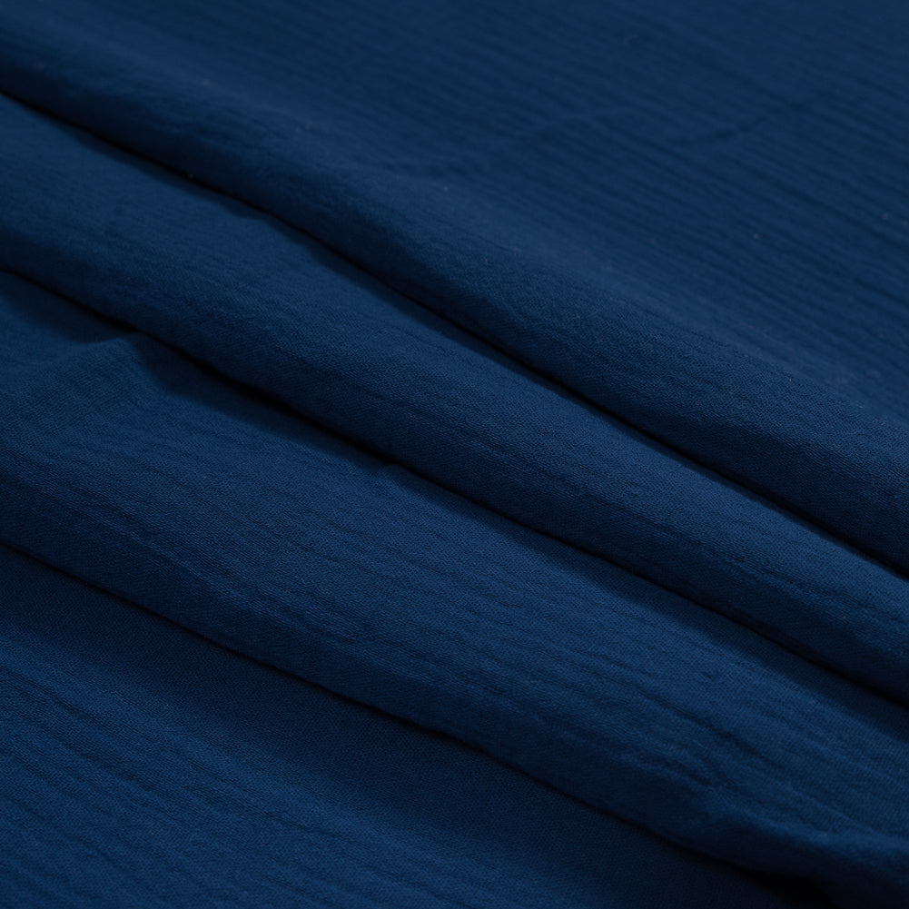Double Cotton Gauze - Royal Blue - Talamanca Collection