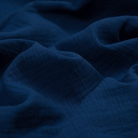 Double Cotton Gauze - Royal Blue - Talamanca Collection
