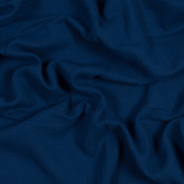 Double Cotton Gauze - Royal Blue - Talamanca Collection