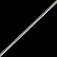 Gold Metallic Cord with White Lip - 0.25"
