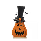 29.5 Inch Lighted Wooden Jack-O-Lantern Porch Decor