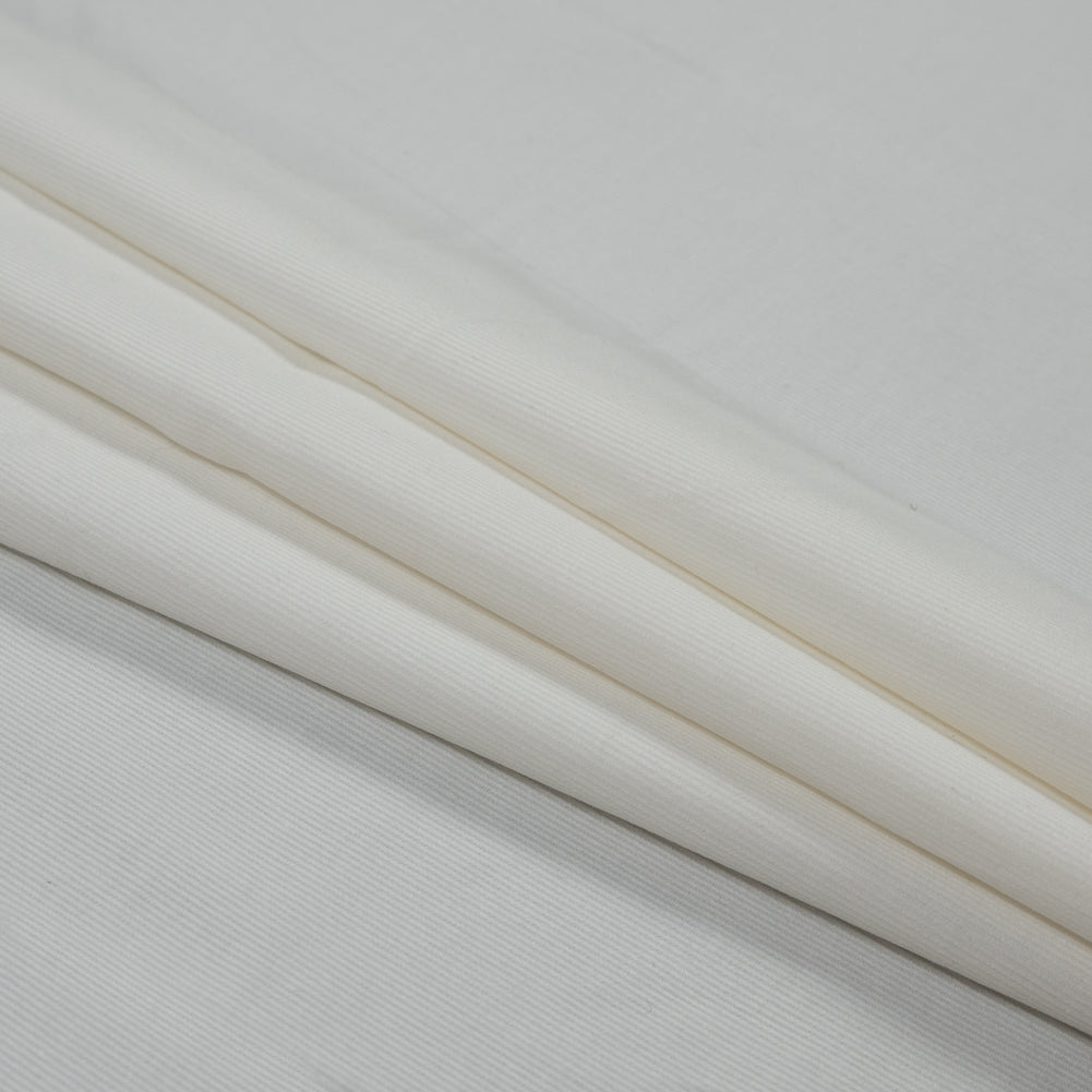 Featherwale Cotton Corduroy - Winter White - Dawn Collection