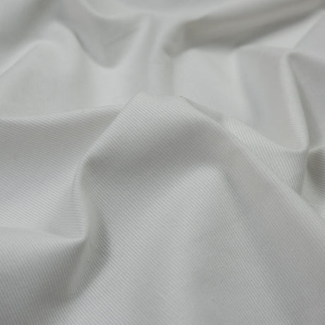 Featherwale Cotton Corduroy - Winter White - Dawn Collection