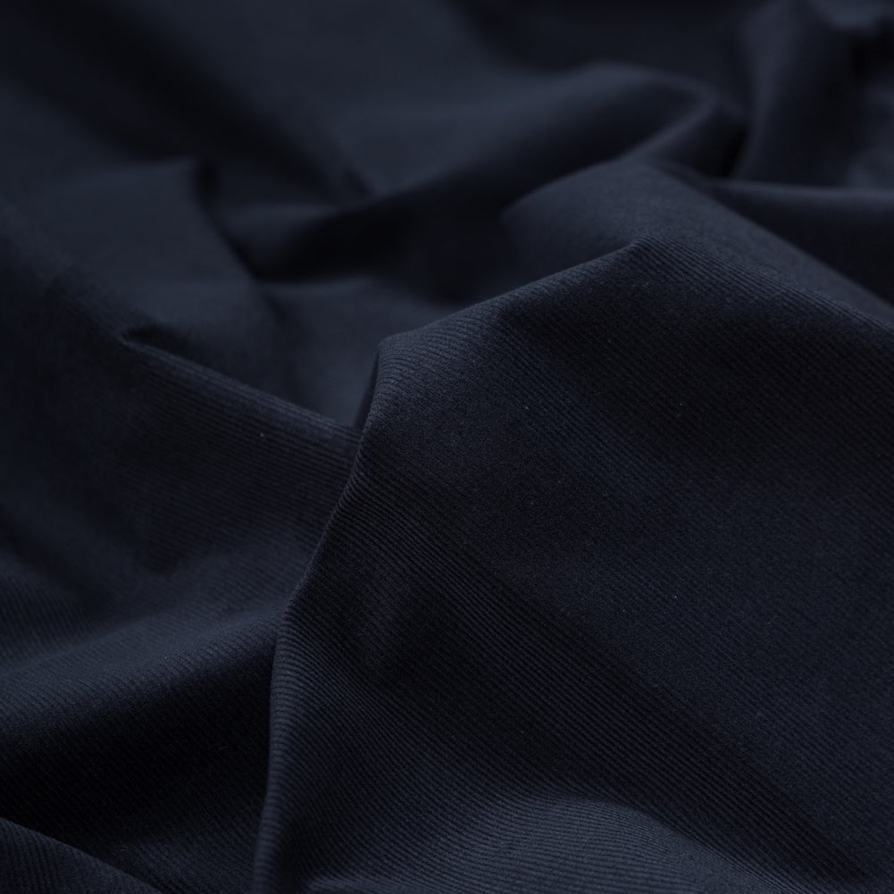 Featherwale Cotton Corduroy - Navy - Dawn Collection