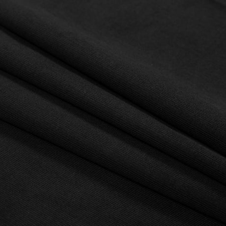 Featherwale Cotton Corduroy - Black - Dawn Collection