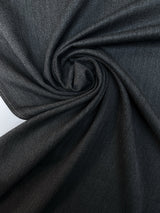 Wool Tweed Gray Black Melange