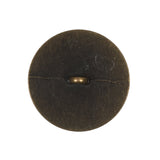 Italian Antique Gold Floral Metal Shank Back Button - 40L/25.5mm