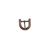 Copper Metal Buckle - 1" x 1"