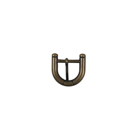 Old Gold Metal Buckle - 1" x 1"
