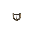 Old Gold Metal Buckle - 1" x 1"