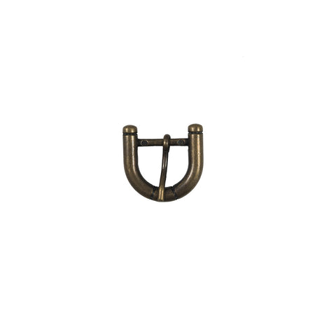 Old Gold Metal Buckle - 1" x 1"
