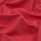 Red Coral Stretch Polyester and Viscose Woven
