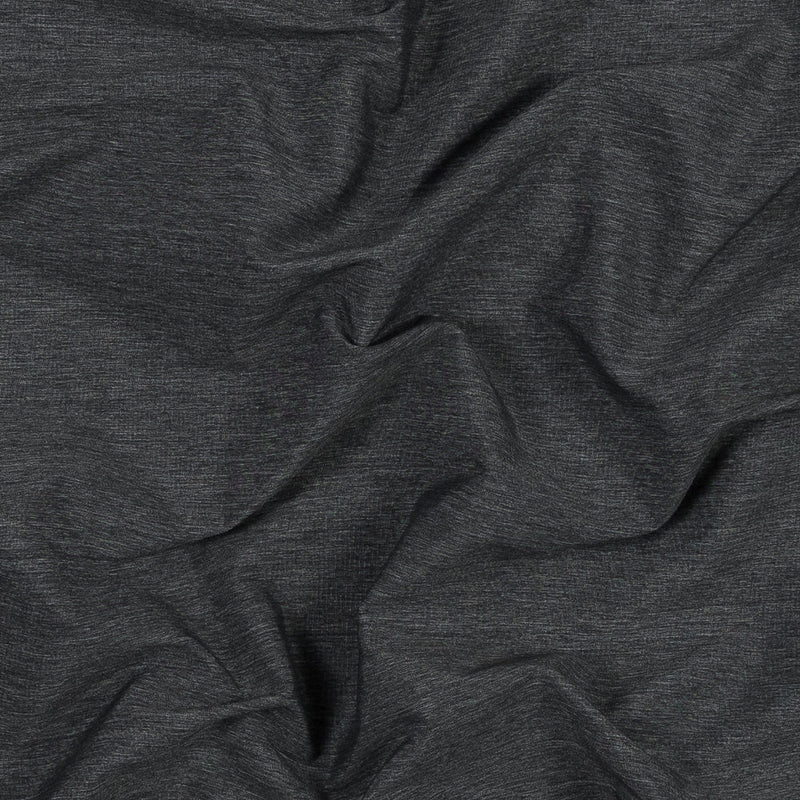 Gray Striated Stretch Nylon Woven