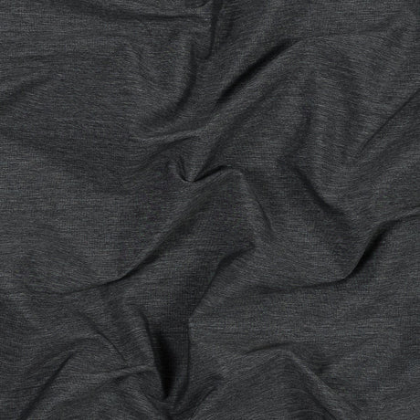 Gray Striated Stretch Nylon Woven