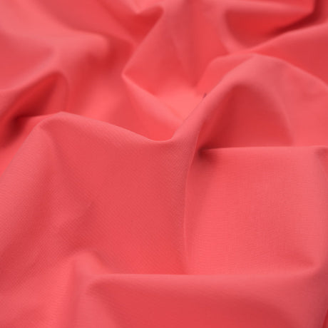 Neon Pink Stretch Square Woven