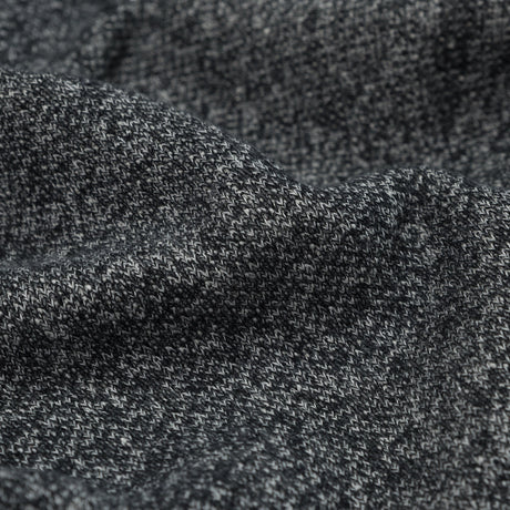 Thick Cotton French Terry - Heather Charcoal