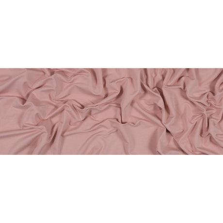 Bamboo Stretch French Terry - Mellow Rose - Emei Collection