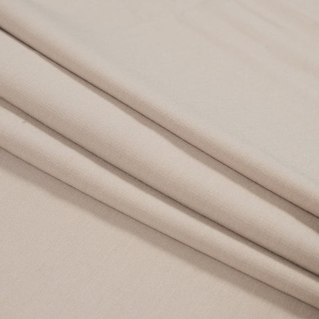 Bamboo Stretch French Terry - Nude - Emei Collection