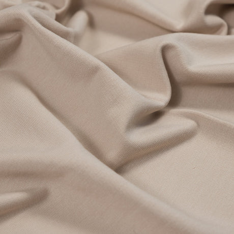 Bamboo Stretch French Terry - Nude - Emei Collection