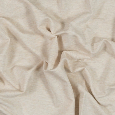 Bamboo Stretch French Terry - Heather Almond - Emei Collection
