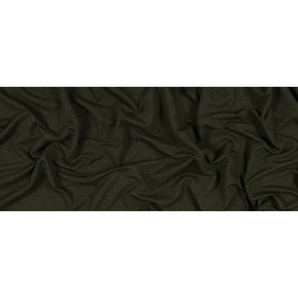 Bamboo Stretch French Terry - Heather Forest - Emei Collection