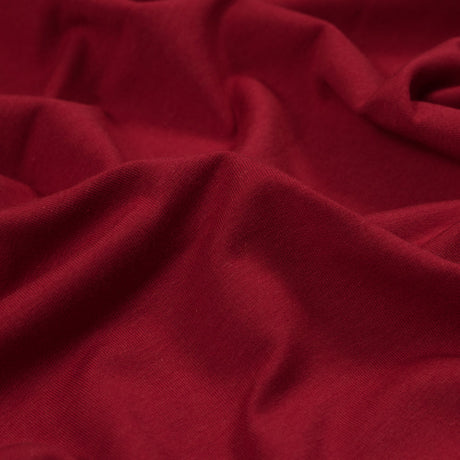 Bamboo Stretch French Terry - Chili - Emei Collection