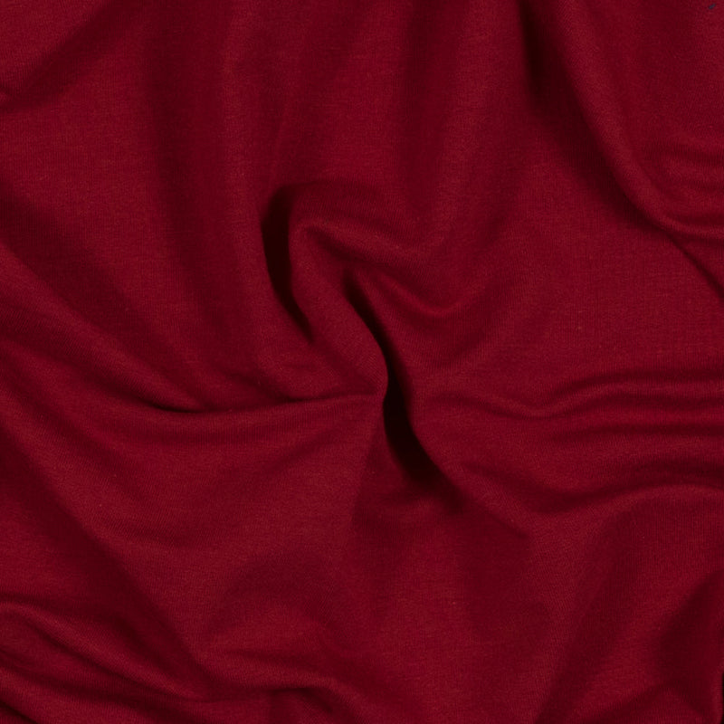 Bamboo Stretch French Terry - Chili - Emei Collection
