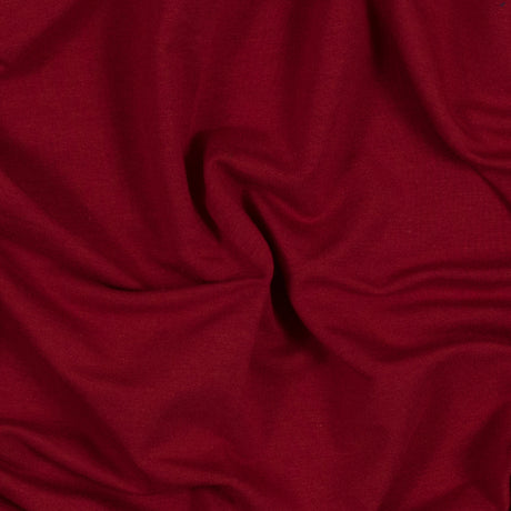 Bamboo Stretch French Terry - Chili - Emei Collection