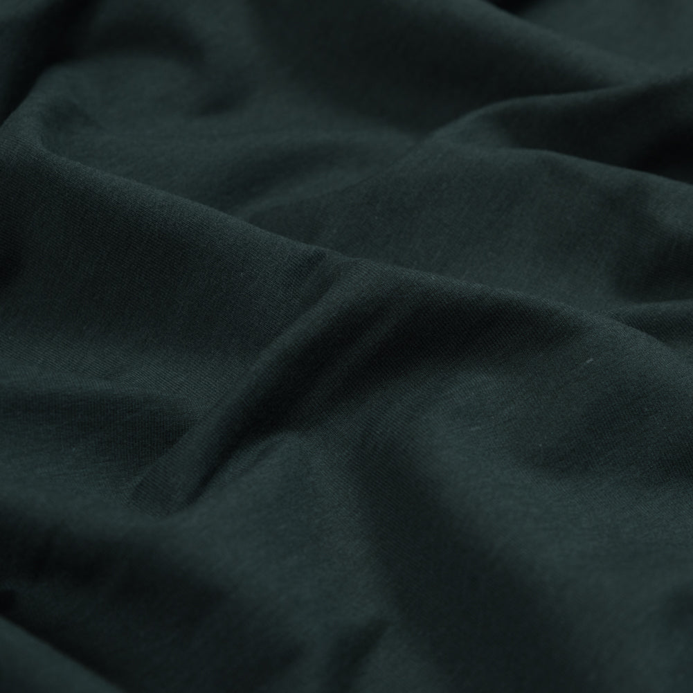 Bamboo Stretch French Terry - Pine - Emei Collection