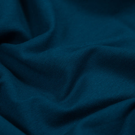 Bamboo Stretch French Terry - Moroccan Blue - Emei Collection