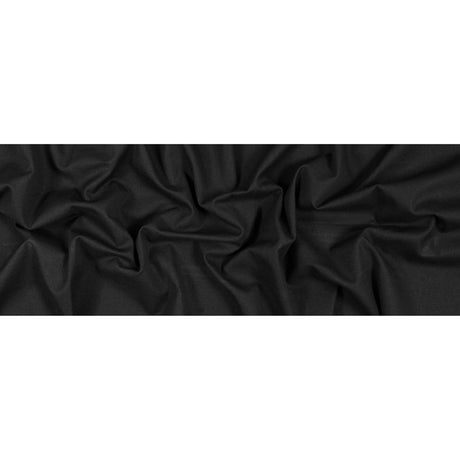 Hemp and Organic Cotton Canvas - Black