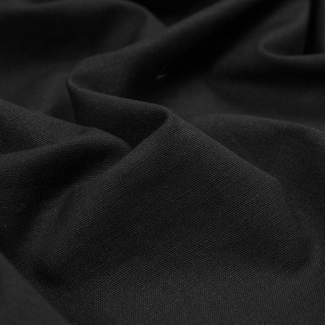 Hemp and Organic Cotton Canvas - Black