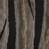 Gold and Black Abstract Polyester Brocade