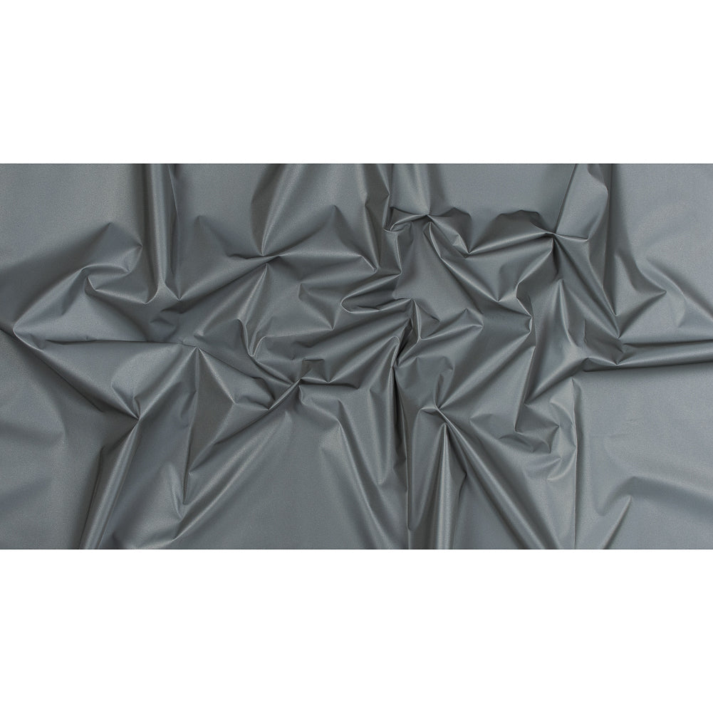 Silver Crisp Reflective Fabric