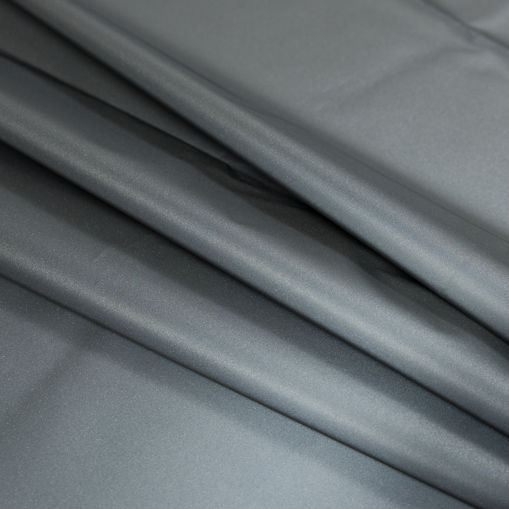 Silver Crisp Reflective Fabric