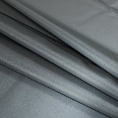 Silver Crisp Reflective Fabric