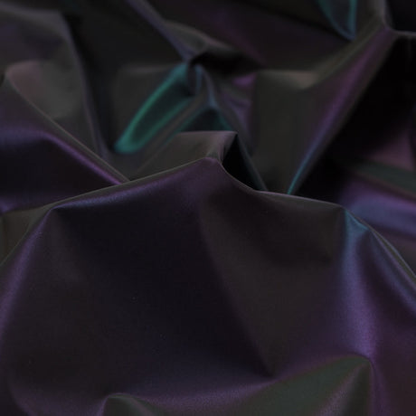 Rainbow Reflective Fabric with Cotton Backing