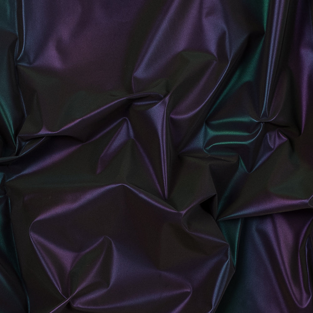Rainbow Reflective Fabric with Cotton Backing