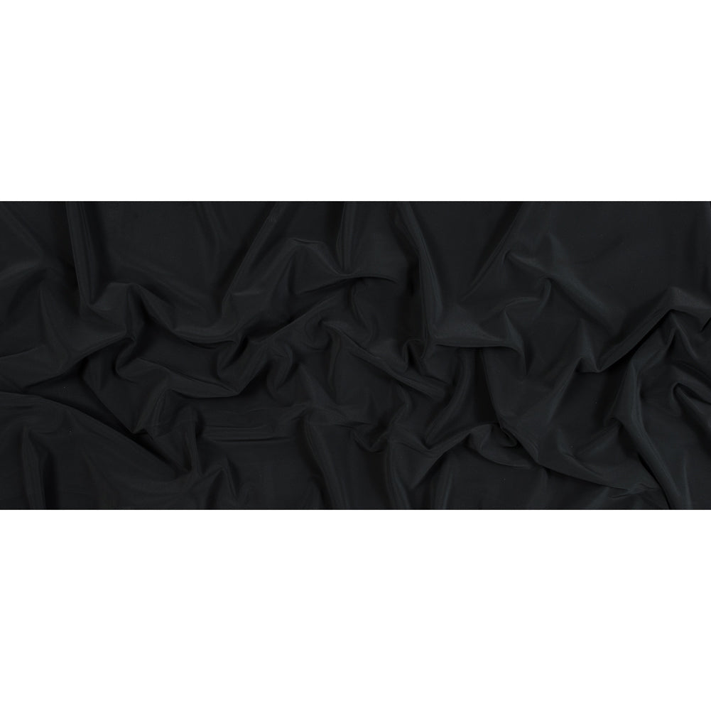 Black on Black Stretch Knit Reflective Fabric