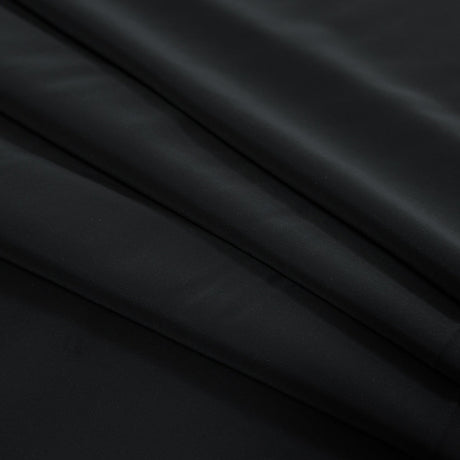 Black on Black Stretch Knit Reflective Fabric