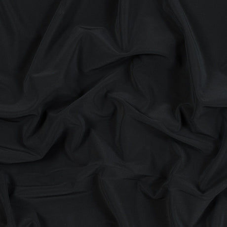 Black on Black Stretch Knit Reflective Fabric
