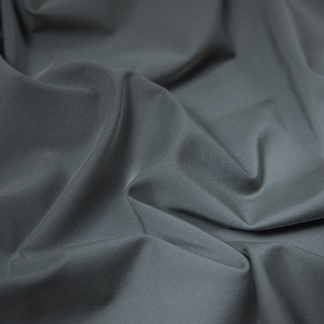 Silver on Black Fleece-Backed Reflective Fabric