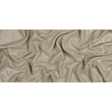 Medium Weight Linen Woven with Metallic Foiling - Oatmeal and Silver - Bianca Collection