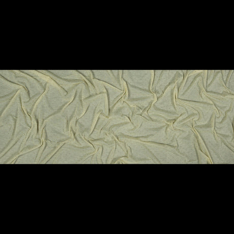 Yellow Gold-Dotted Polyester Jersey